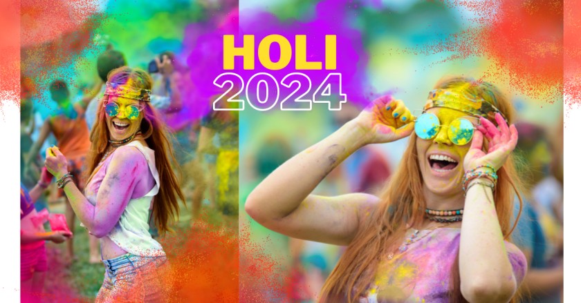 Holi celebration 2024